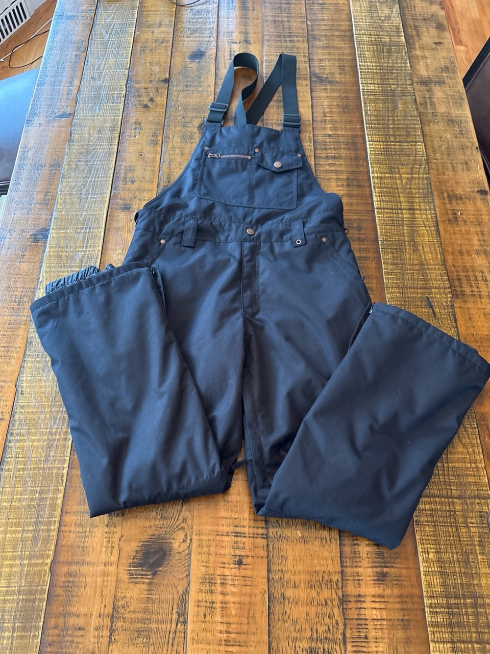 Special Blend Black Men’s small Insulated Bib Snow Overalls